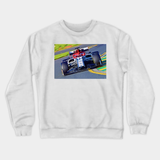 Kimi Raikkonen Crewneck Sweatshirt by DeVerviers